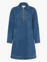 Part Two Yalia Dress Denim 36