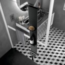 Novellini Hylle for dusjvegg med nalholder og håndklekrok