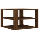  Salongbord brun eik 59,5x59,5x40 cm konstruert tre 834256