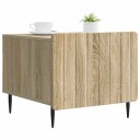  Kaffebord med skuff Sonoma eik 49 x 50 x 42 cm Konstruert tre