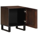  Nattbord 2 stk 40x34x46 cm heltre mango 377421