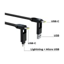 Rolling Square InCharge XL 3 m Universal Ladehjelp 100 W Hvit