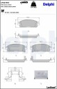DELPHI LP5075EV Bremseklosser