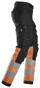 Snickers Workwear 6234 Arbeidsbukse svart/oransje Svart/Oransje, Klær