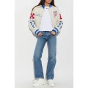 Off White Dame Topper Hvit L,