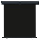 vidaXL Sidemarkise for balkong 170x250 cm svart