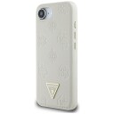 Guess Magsafe-deksel for iPhone 16e med Trekantlogo - Sandfarget