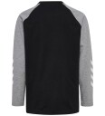 Hummel Genser   hmlJR Logo   Svart/Grey Melange   Hummel   7 8 år (122 128)   T skjorte Grå