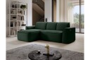 Ume 4 seter Sofa med Sjeselong   Grønn