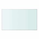 vidaXL Hyllepanel klart glass 50x30 cm