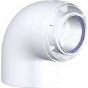 80/125 Metalbestos ConneXt vinkelstykke 87° PP/Alu 80/125 mm
