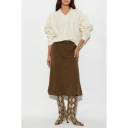 Gestuz Gzsida V Neck Pullover   Cream   XS