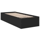  Sengeramme svart 100x200 cm konstruert tre 8721102616884