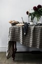 Lovely Linen   Stripe Duk   Natur
