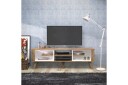 Hejde TV-Benk 160 cm - Brun/Hvit