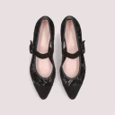 Pretty Ballerinas Dame Sko Svart 36 EU,