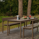 Muuto Linear Steel Spisebord 200X75 cm Taupe