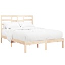 vidaXL Sengeramme heltre 150x200 cm 5FT King Size