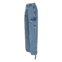 Tommy Jeans Claire Hr Wd Cargo Ai4136 - Blue - 29 x 30