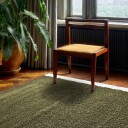 Ryetepper   Conques grønn/hvit Størrelse: 160 x 230 cm