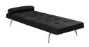 Troels Denmark Harvey Daybed - Svart skinn   Unoliving