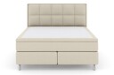 Select No 5 Komplett Sengepakke 210x210 Fast Lateks Beige/Metallben