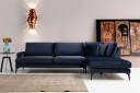 Stacker Hjørnesofa med Divan Høyre   Blå