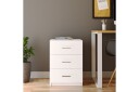 Barrock Nattbord 45 cm - Hvit