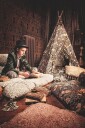 DockATot Tipi-telt Strawberry Thief