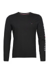Tommy Hilfiger Tommy Logo Long Sleeve Tee - Black - L