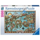 Ravensburger Puslespill 1000 Brikker Atlantis