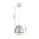 Artemide   Nur Mini S Pendel Alu
