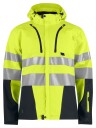ProJob 6419 Softshelljakke En Iso 20471 Kl 3/2 Yellow/Black L