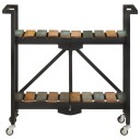  Kjøkkentralle 87x36x81 cm gjenvunnet heltre 321711