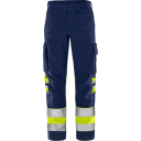 Fristads 2668 GPLU Arbeidsbukse varsel, Gul/Marineblå C44