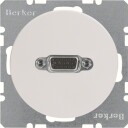 Hager 3315402045 Vga-uttak 71 X Mm Svart
