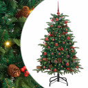  Kunstig juletre grønn 150 cm PVC og Metall og Plast