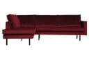 BePureHome Rodeo Sofa m/Venstrevendt sjese - Antracit Velur
