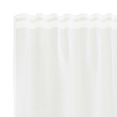  Gardiner med gardiner Blomster Hvit 400 x 220 cm Polyester