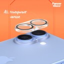 PanzerGlass PicturePerfect Linsebeskytter for iPhone 16/16 Plus - Herdet Glass, Transparent