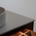INR Iconic Nordic Rooms AIR Unlimited Benkeplate Måltilpasset Opp til 2408mm Plain White Satin / 200cm