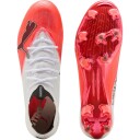PUMA Ultra Nitro 7 Ultimate FG Fotballsko Hvit/Rød 44