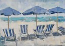 Beach Chairs Plakat / 70x100