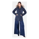Woolrich Dame Frakker Blå S,