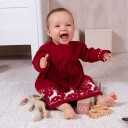 Bluum Strik Strikkekjole Reinsdyr - garnpakke i Bluum Pure Eco Baby Ull