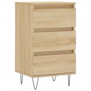  Skjenk sonoma eik 40x35x70 cm konstruert tre