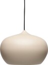ENKEL LIVING Apple Large Pendant   MATT BEIGE   Ø30X32.0 cm