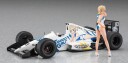 Hasegawa 1/24 Zakspeed ZK891 Amy McDonnell w/figur