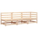  Hagesofa 3-seters heltre furu 837949