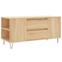  Salongbord sonoma eik 102x44,5x50 cm konstruert tre 8721012113107